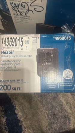 Utility Fan Heater 