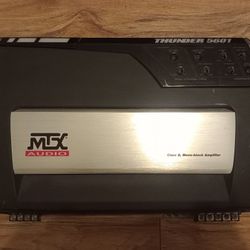 Expensive MTX 600 Watt Mono Amplifier