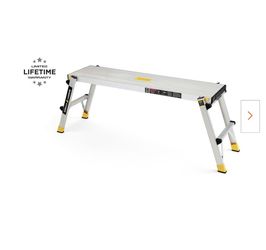 Brand New Gorilla Aluminum Work bench Ladder
