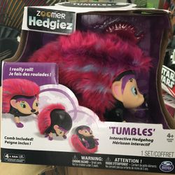 Zoomer Hedgiez “Tumbles” NEW IN BOX