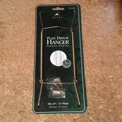 Tripar Wire Plate Hanger Fits 10 To 14 In Deluxe Wall Display New
