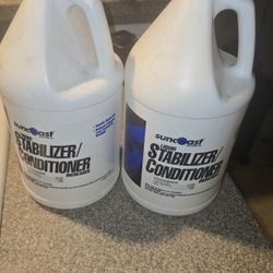 Pool chlorine stabilizer