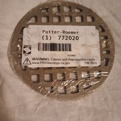 Potter-Roemer Round Floor Drain Cover 5" 772020