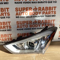 2013 Santa Fe Driver Headlight Led DRL Headlight Original OEM 2016