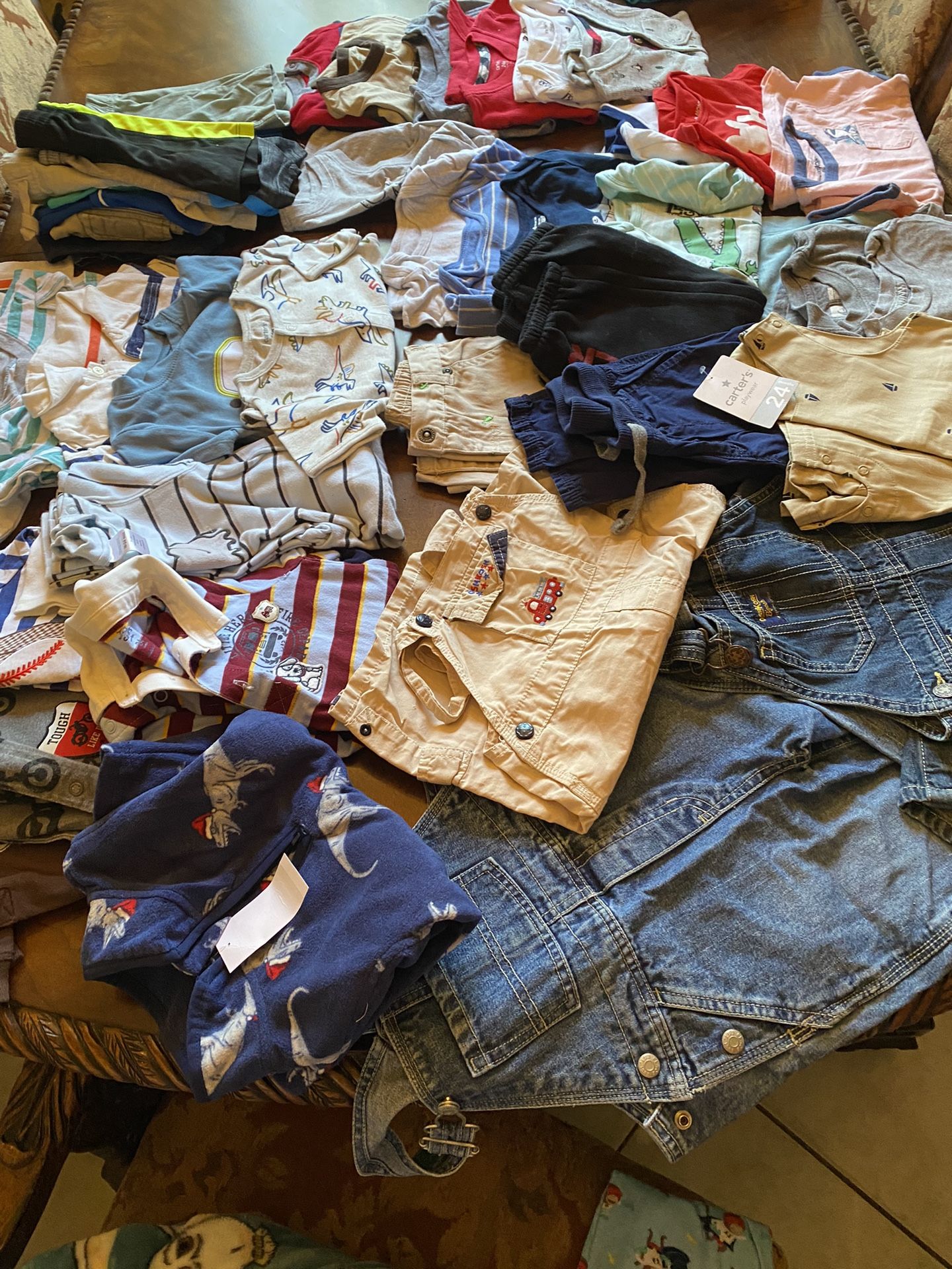Huge Lot 24 Months Boys (43)pc Clothing Lot … PRICE IS FOR ALL YOU SEE FIRM ON PRICE