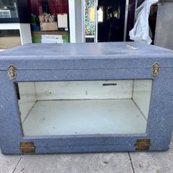 Reptile display case style cage