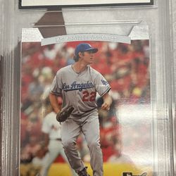 2008 UD Timeline Clayton Kershaw Rookie #187 – GMA 10
