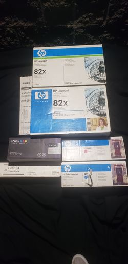 Print Cartridges And Toner - HP, Cannon, & EZink