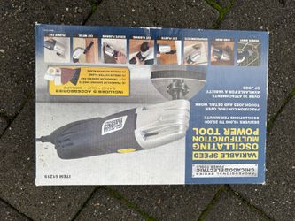New Variable Speed, Oscillating, Multifunction Power Tool