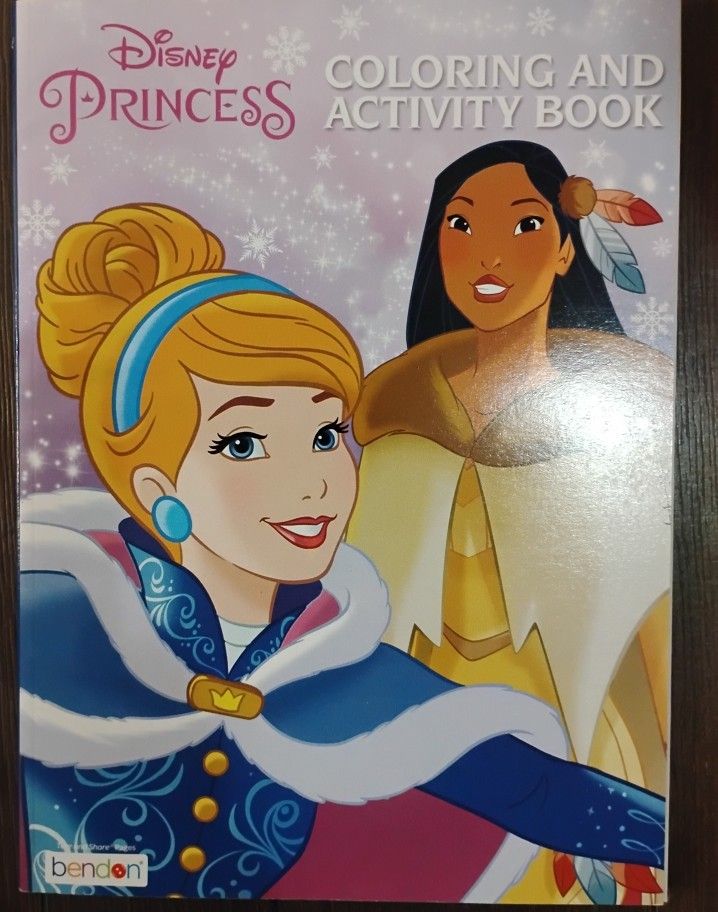 New Disney Princess Christmas Coloring And Activity Book