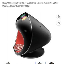 Dolce Gusto Nescafe Coffee Machine