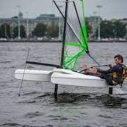 UFO Foiling Sailboat 