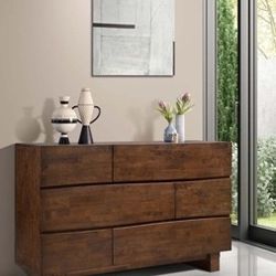 Brand New 6-Drawer Dark Brown Dresser