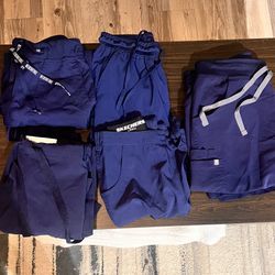 Navy Blue Scrub Pants