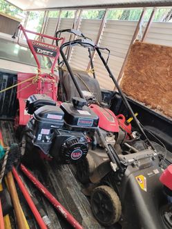 Great running Troybilt Tuffy Rototiller with New Predator 212 engine, tines in great shape, tires don't get flat, new oil, new spark plug $350 FIRM
