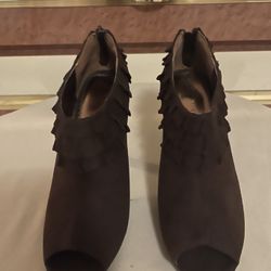Brand New Open Toe Bootie Size 6 1/2