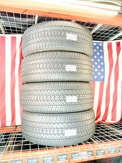 ✅ 4 USED TIRES 275/50R22 BRIDGESTONE ALENZA A/S02 ALL SEASON DENALI NAVIGATOR TAHOE ESCALADE 22' TIRES 275 50 22