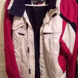 Red n White Spyder Coat $125/ OBO