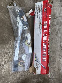 Haul Master 8000 LB Winch Puller