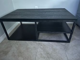 Black Rustic Old Coffee table