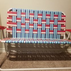 Webstrap loveseat on sale