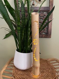 Bamboo Tube LED Accent Light