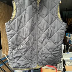 J. Crew Quilted Puffer Vest . Mens Size Medium 