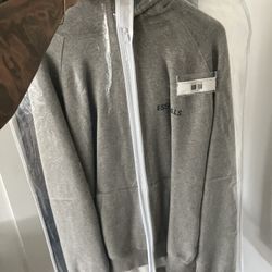 FEAR OF GOD ESSENTIALS OATMEAL HOODIE SIZE XL $150
