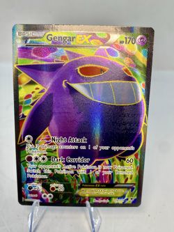Pokemon Gengar EX (114 Full Art) - XY - Phantom Forces (PHF) NM