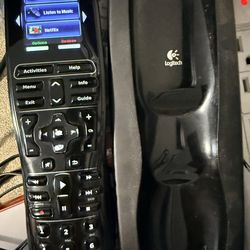 Logitech Harmony One Universal Remote, with Charger, and Manual, No Issues