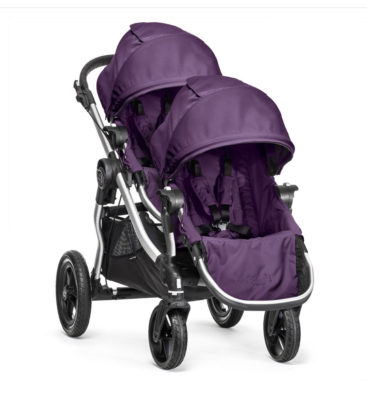 Baby Jogger City Select Double Stroller 2015 in Amethyst -
