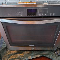 Whirlpool 30" Electric Wall Oven & Glass Cooktop Combo