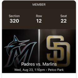 Padres Vs Marlins 8/23/23