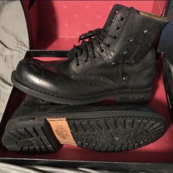 New! Affliction Leather Cross Boots