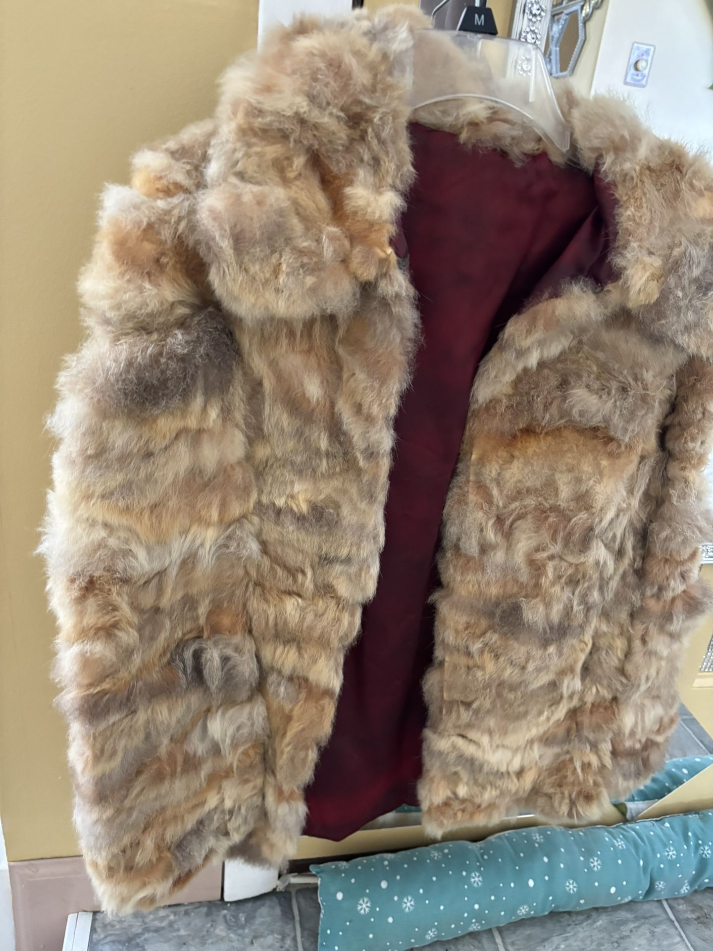 My Vintage Fur Jacket Purchased 1974 Ish bought New Perfect Condition Size Medium 
