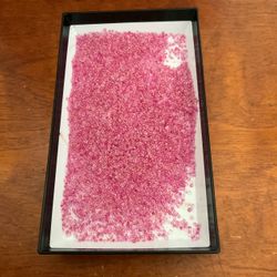 Pink Glass Seed Beads