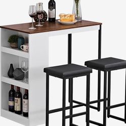 Bar Height Table With Stools