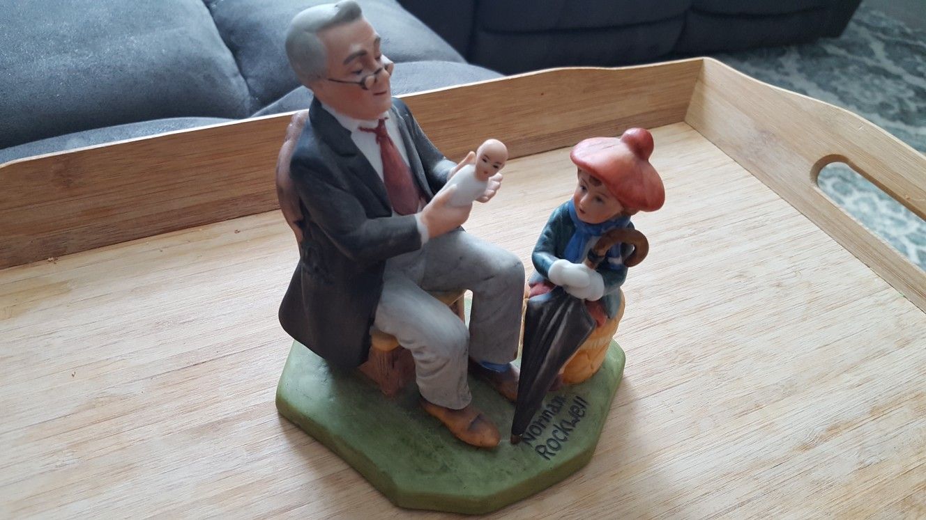 vintage Norman Rockwell figures $40 and up