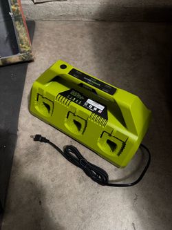 6-Port 18V Super Fast Charger Station Replacement for Ryobi P117 P135 Charger,Compatible with Ryobi 18V Lithium-Ion Batteries