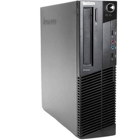 Lenovo Intel i5 Desktop With 2 Monitors For Business Use