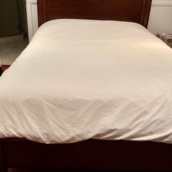 Queen Bed Frame Solid Wood 