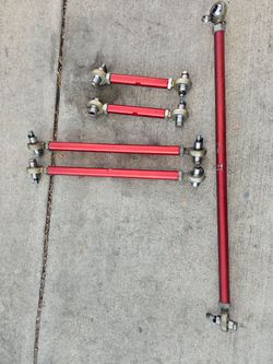 T3 TECHNO TOY TUNING COROLLA GTS GT-S AE86 ADJUSTABLE  4 LINKS PANHARD BAR LATERAL BAR CONTROL ARMS REAR DIFFERENTIAL