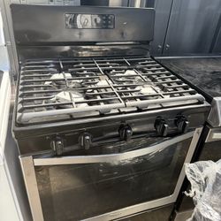 whirlpool stove 5 burner 