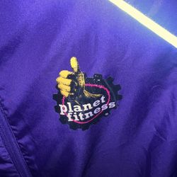 Women’s Planet Fitness Wind Breaker Like New 
