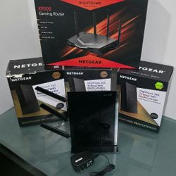 NETGEAR XR500 + 3-EX8000 + 1-EX7000