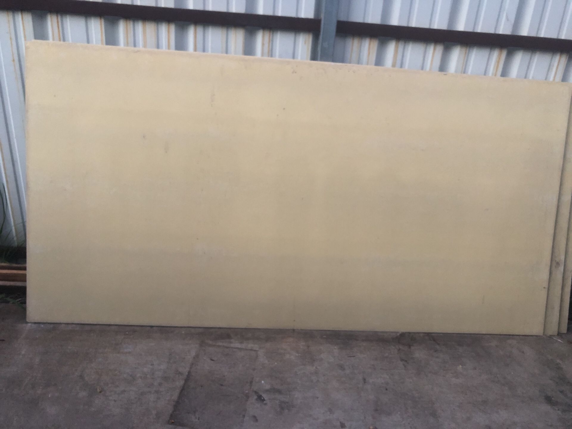 6 Hojas de saire de cemento 4x8. 12 cada una
