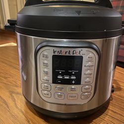 Instapot Duo Pressure Cooker 6 Quart