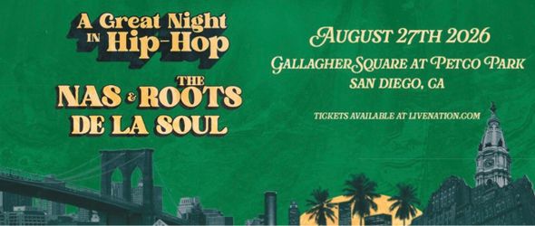 Nas & The Roots with De La Soul: A Great Night In Hip Hop