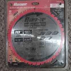 New 10" Inch Blade 40t