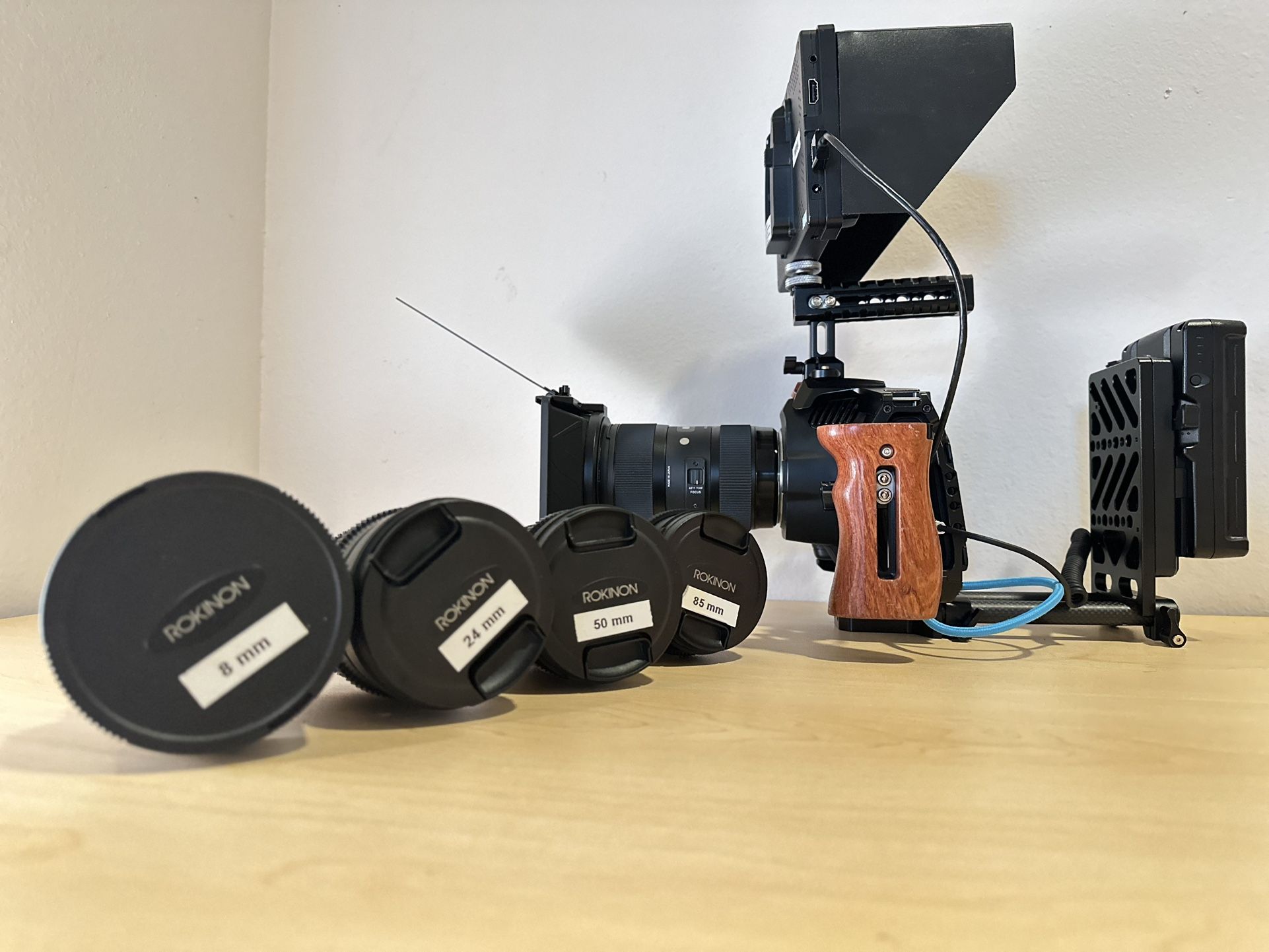 AMAZING BUNDLE!! Blackmagic 6K Pro, Lenses, Drone, Gimbal, Cases & more (all gotta go!)